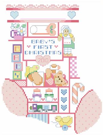 Baby Girl’s Christmas Stocking